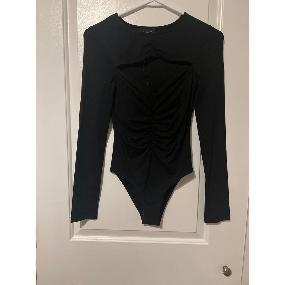 Black Bardot Bodysuit Size xs